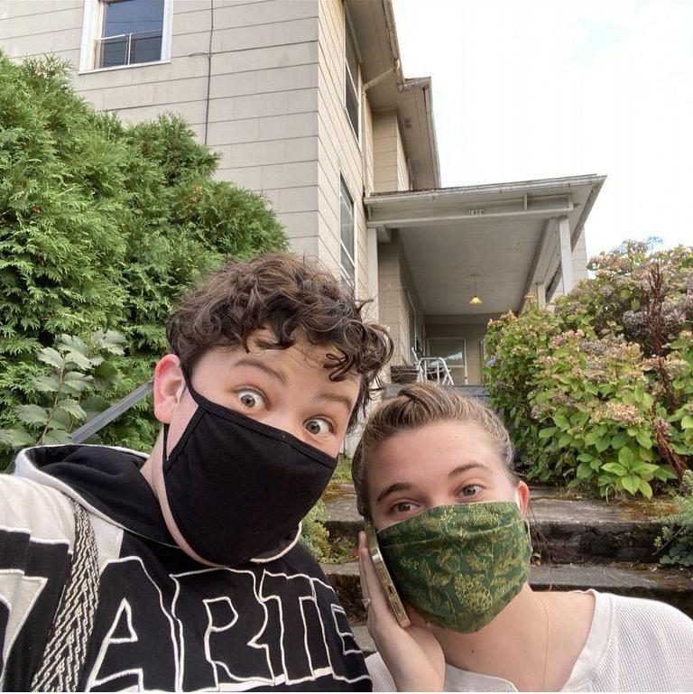 our first apartment in portland, 2021