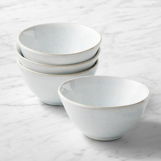 Cyprus Rice Bowls, Set of 8, White