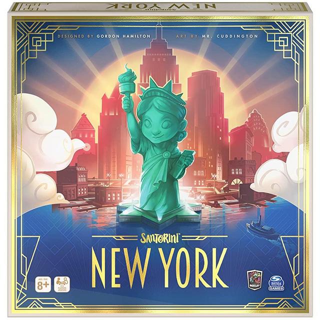 Santorini New York, Strategy Board Game, for Adults and Kids Ages 8 and up