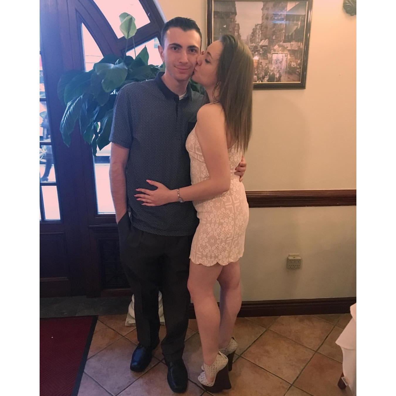 Around the time when we first started dating