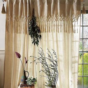 Knotted Macrame Curtain