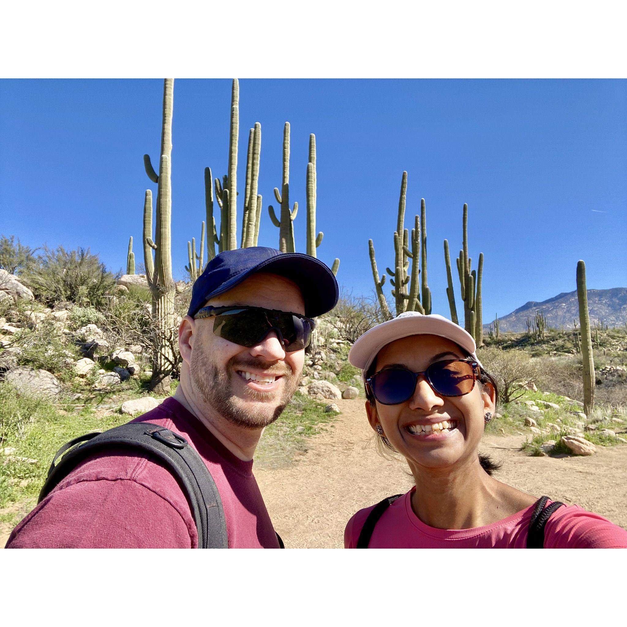 Hiking is one of our favorite past times!