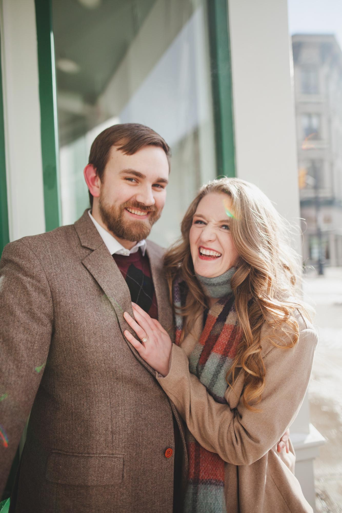 One of our favorites from our engagement session.