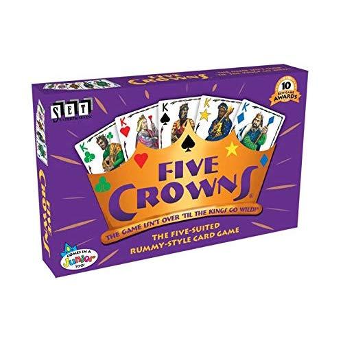 SET Enterprises Five Crowns Card Game