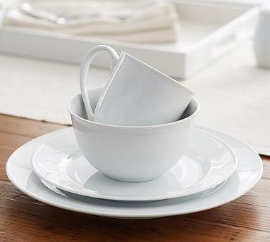 Great White Traditional Mug, Set of 4