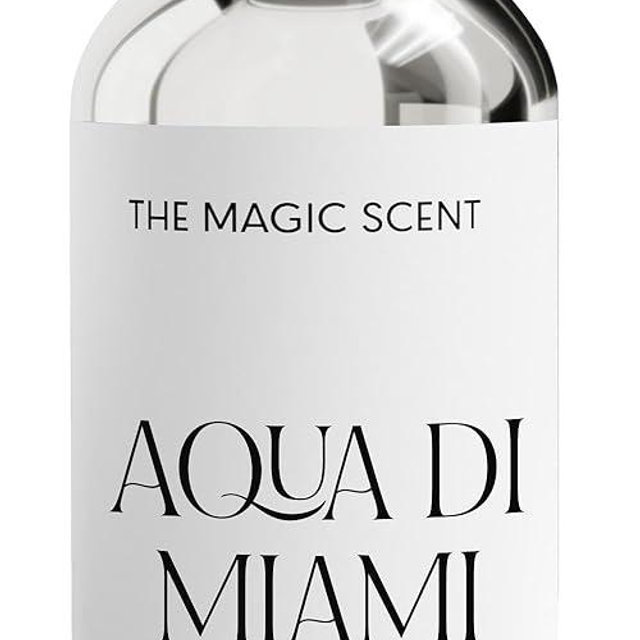 The Magic Scent Aqua di Miami Diffuser Oil - Hotel & Home Luxury Scents - Diffuser Oil Scents for Home Designed for Use in All Diffusers - 4 fl oz, 120 mL