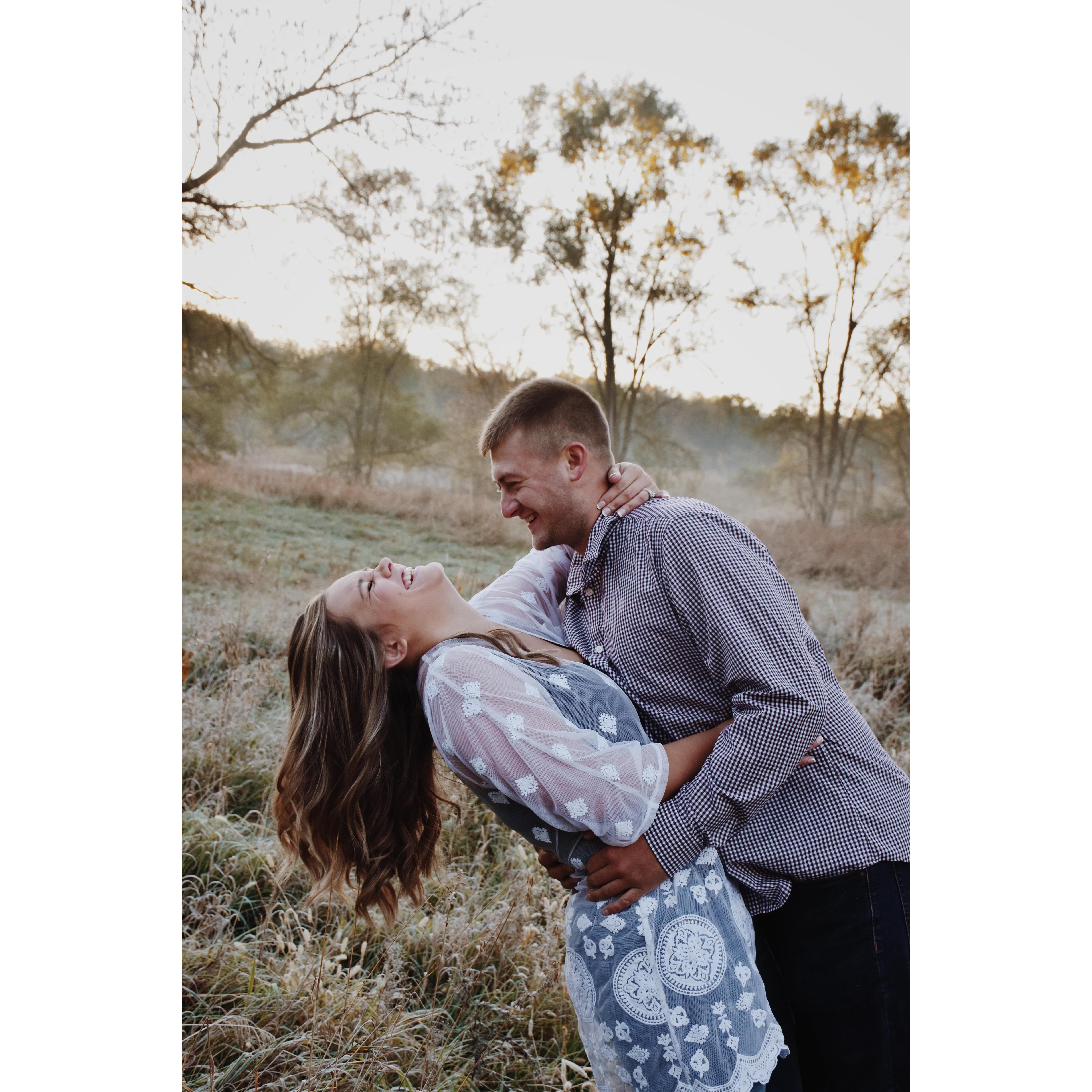 Here's to a lifetime of love and laughter!