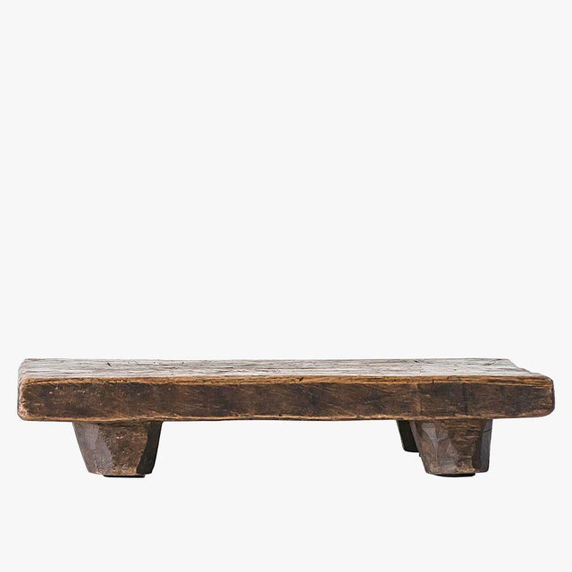 Found Reclaimed Wood Pedestal Tray