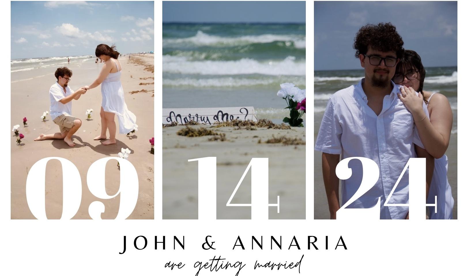 The Wedding Website of Annaria Makayla Mendez and John Anthony Estrada JR