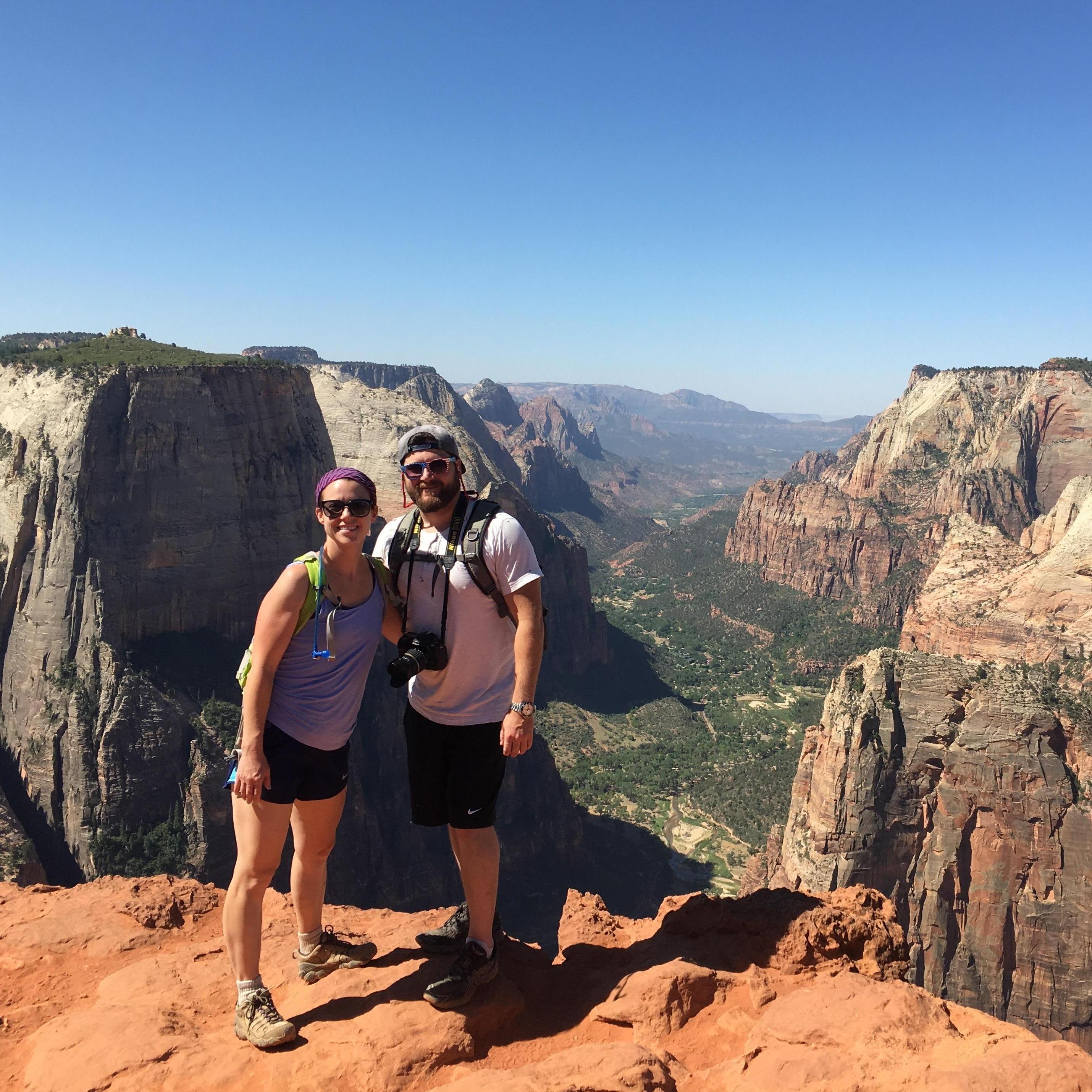 HOTTEST trip to Zion but worth the views.