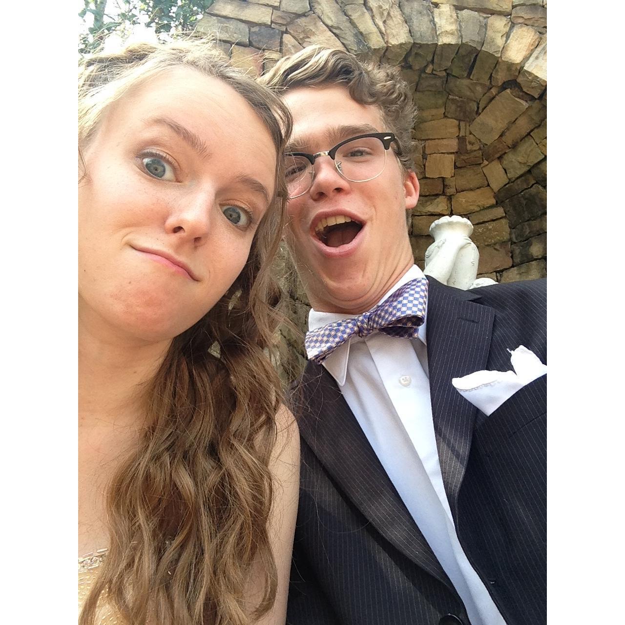 Christy's senior prom and Greer's junior prom! Not too long after we started dating!