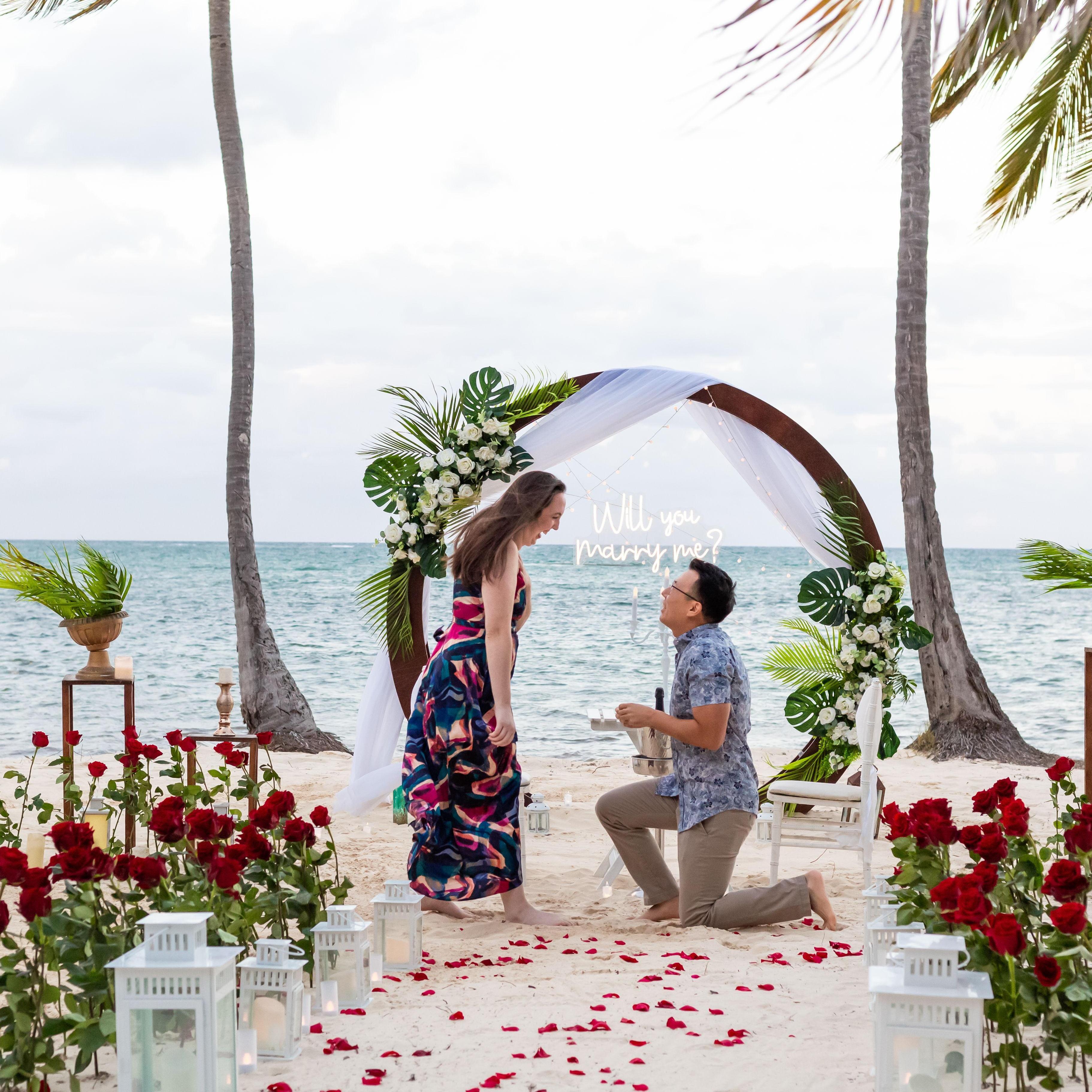 Tony asked, Tess said yes!