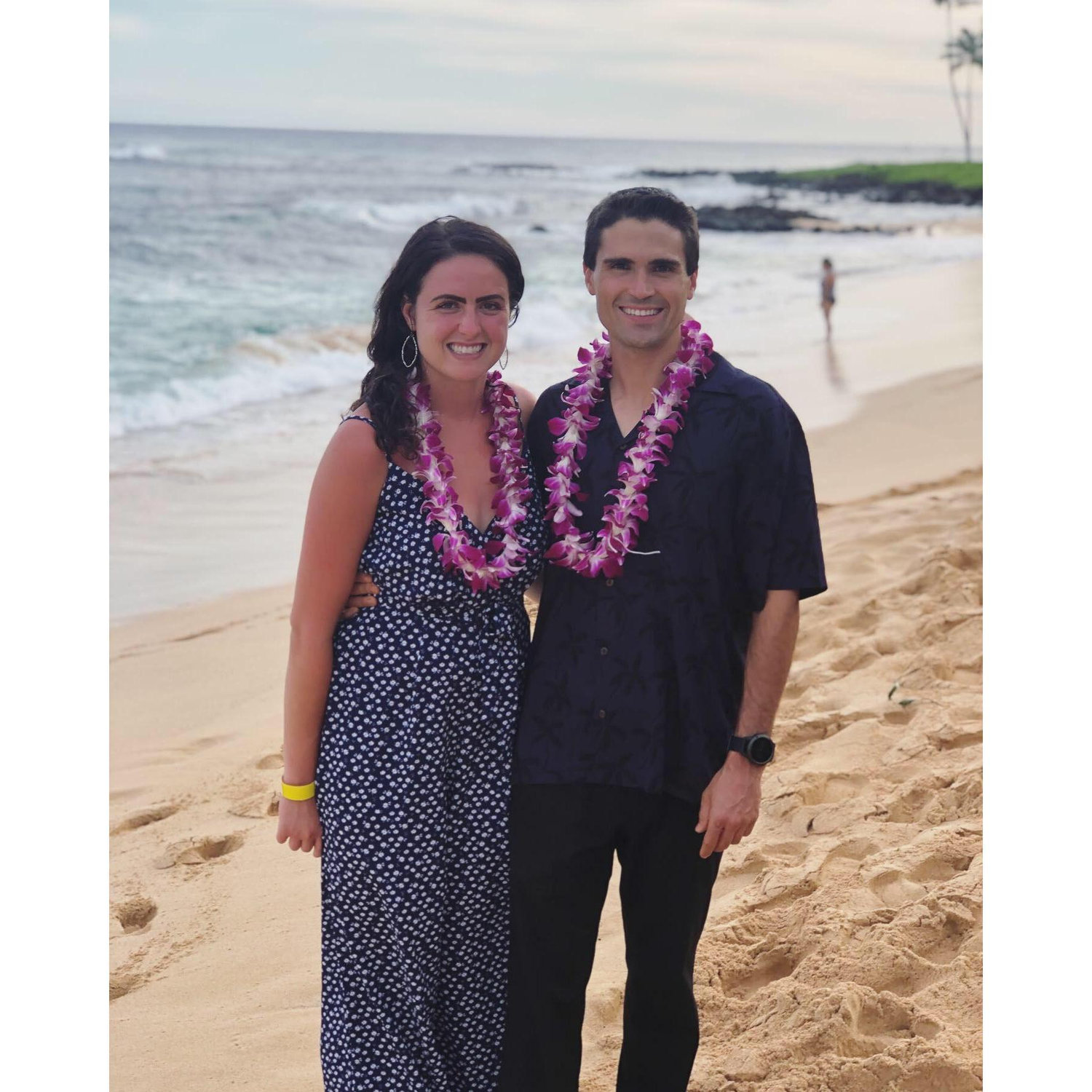 Kauai, Hawaii after running a half marathon/full marathon.