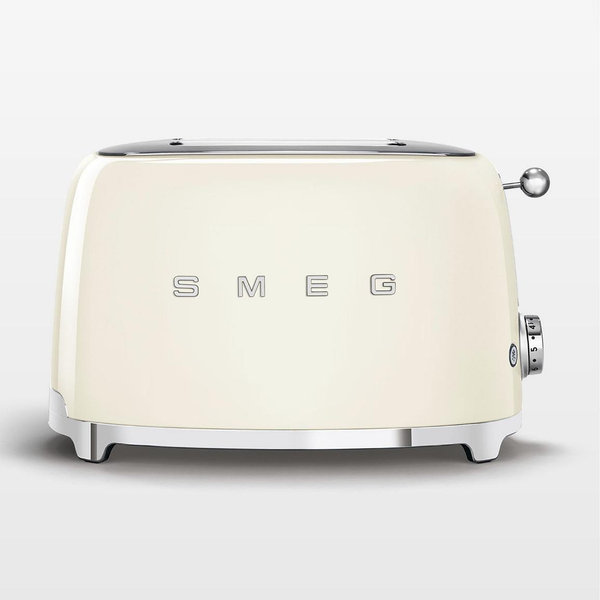 2-Slice Toaster – Retro-Style Cream