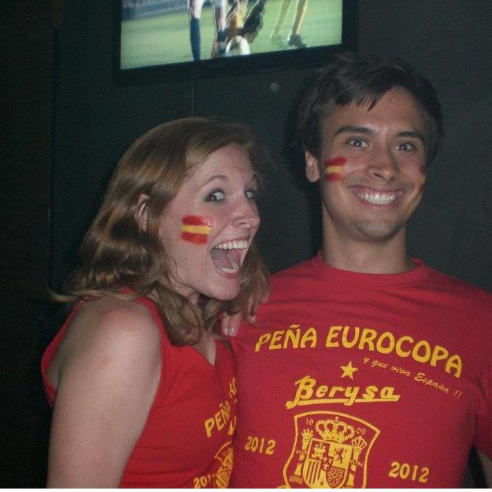 May 2012, Salamanca, Spain: Almost the beginning of a new relationship!