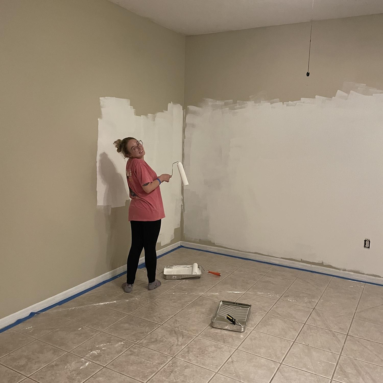 Painting our new home