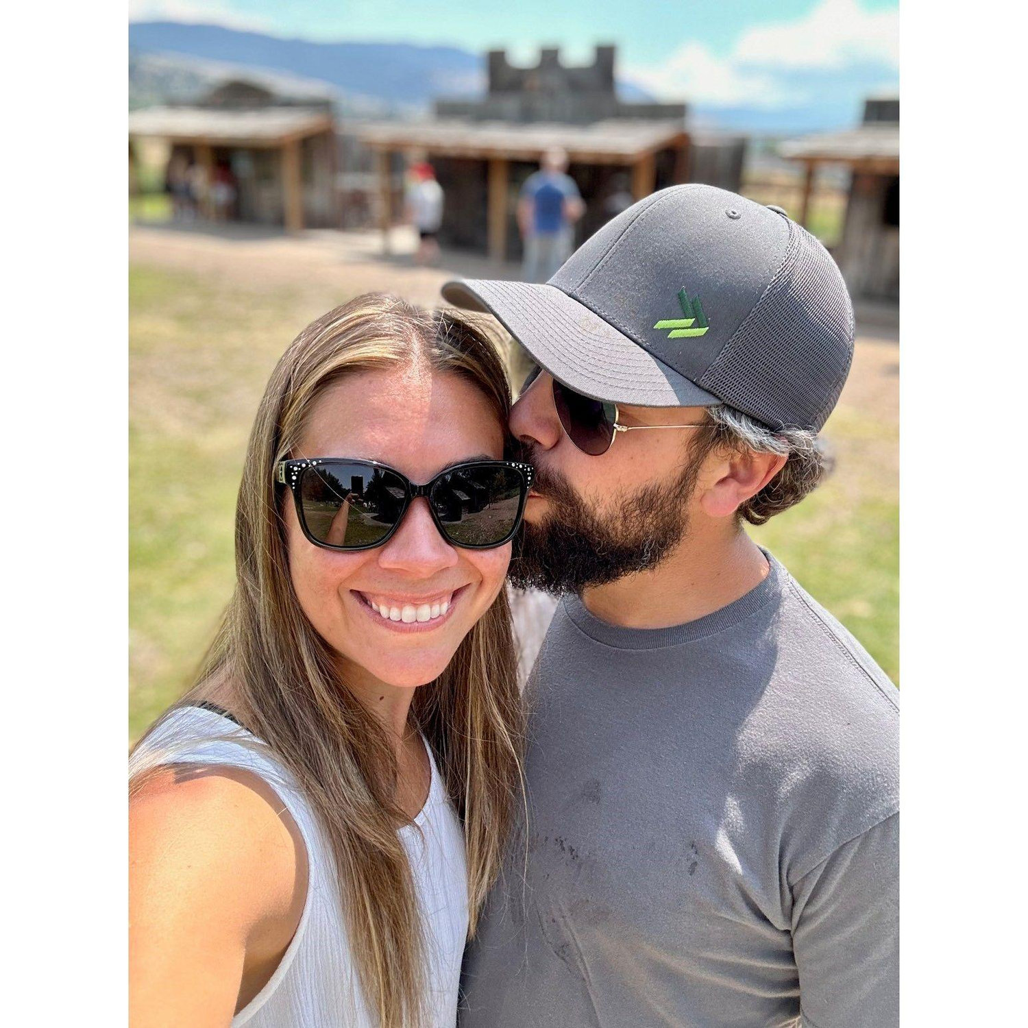 First trip to Kelowna and visited the Kangaroo Farm.