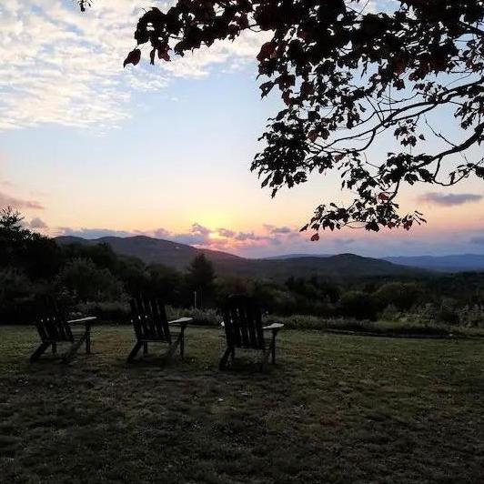 Sunset at The Bickford House.