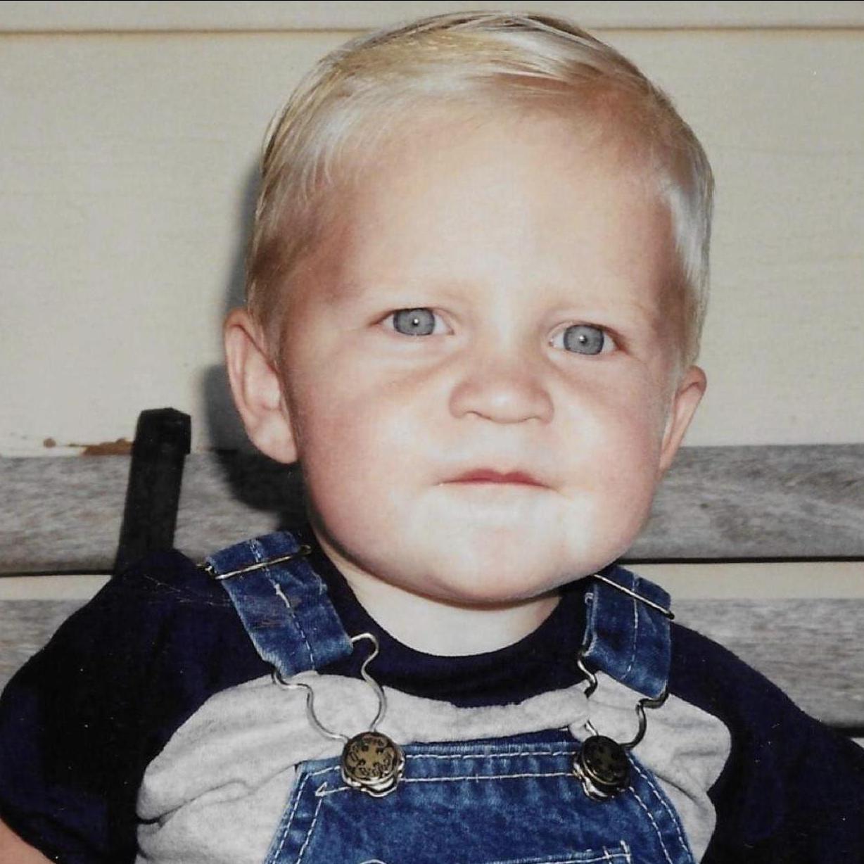 Cy's baby photo.