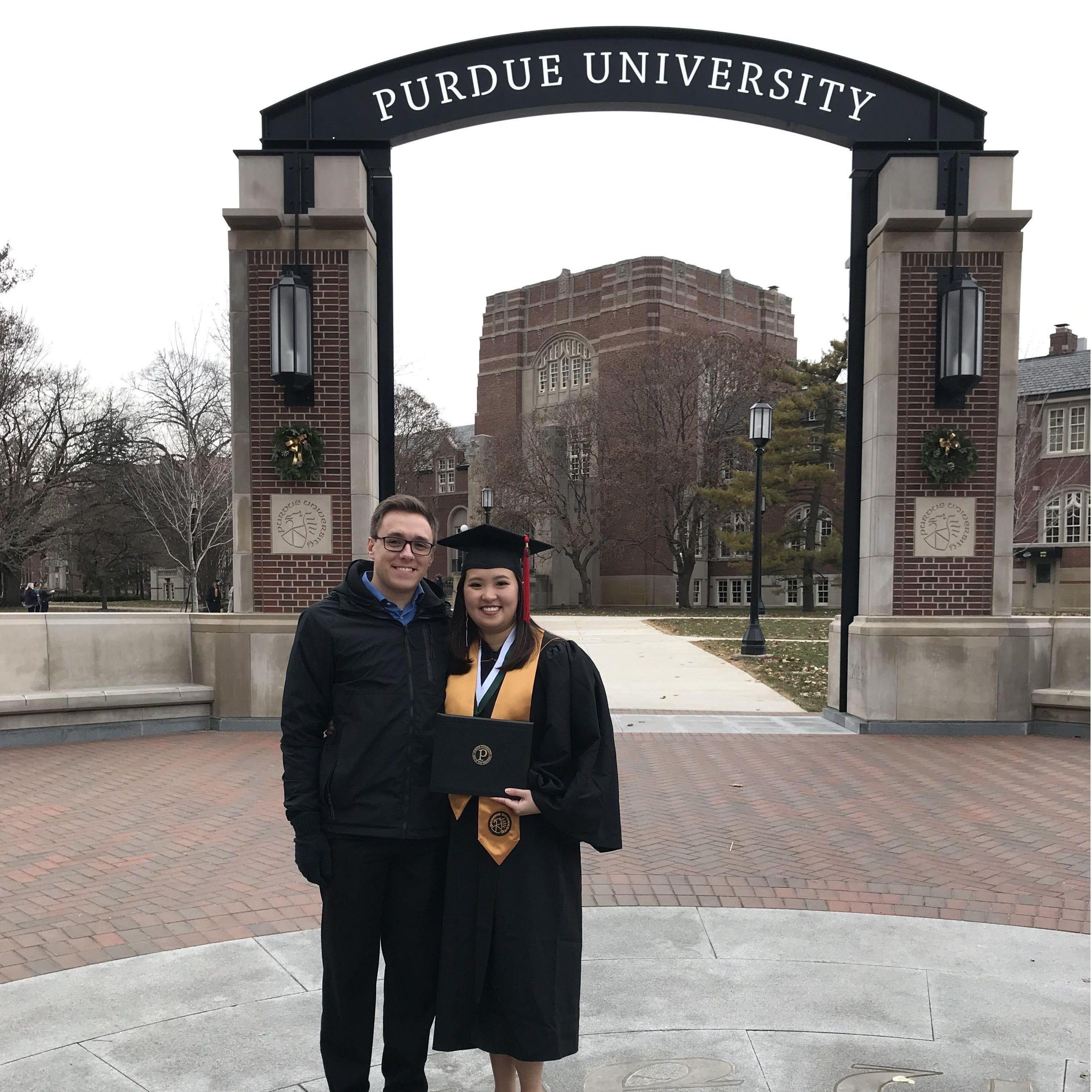 December 2019 - Hannah's graduation