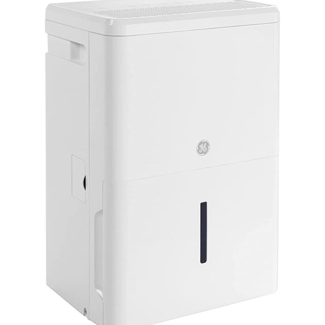 GE Energy Star Portable Dehumidifier 22 Pint, Perfect for Bedroom, Basement & Garage or Rooms up to 1500 Sq Ft, Ideal for High Humidity Areas, Complete with Empty Bucket Alarm & Clean Filter Alert