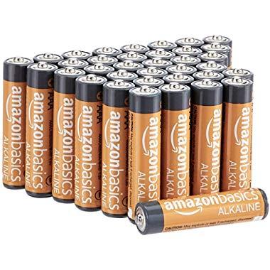 AmazonBasics AAA 1.5 Volt Performance Alkaline Batteries - Pack of 36 (Appearance may vary)