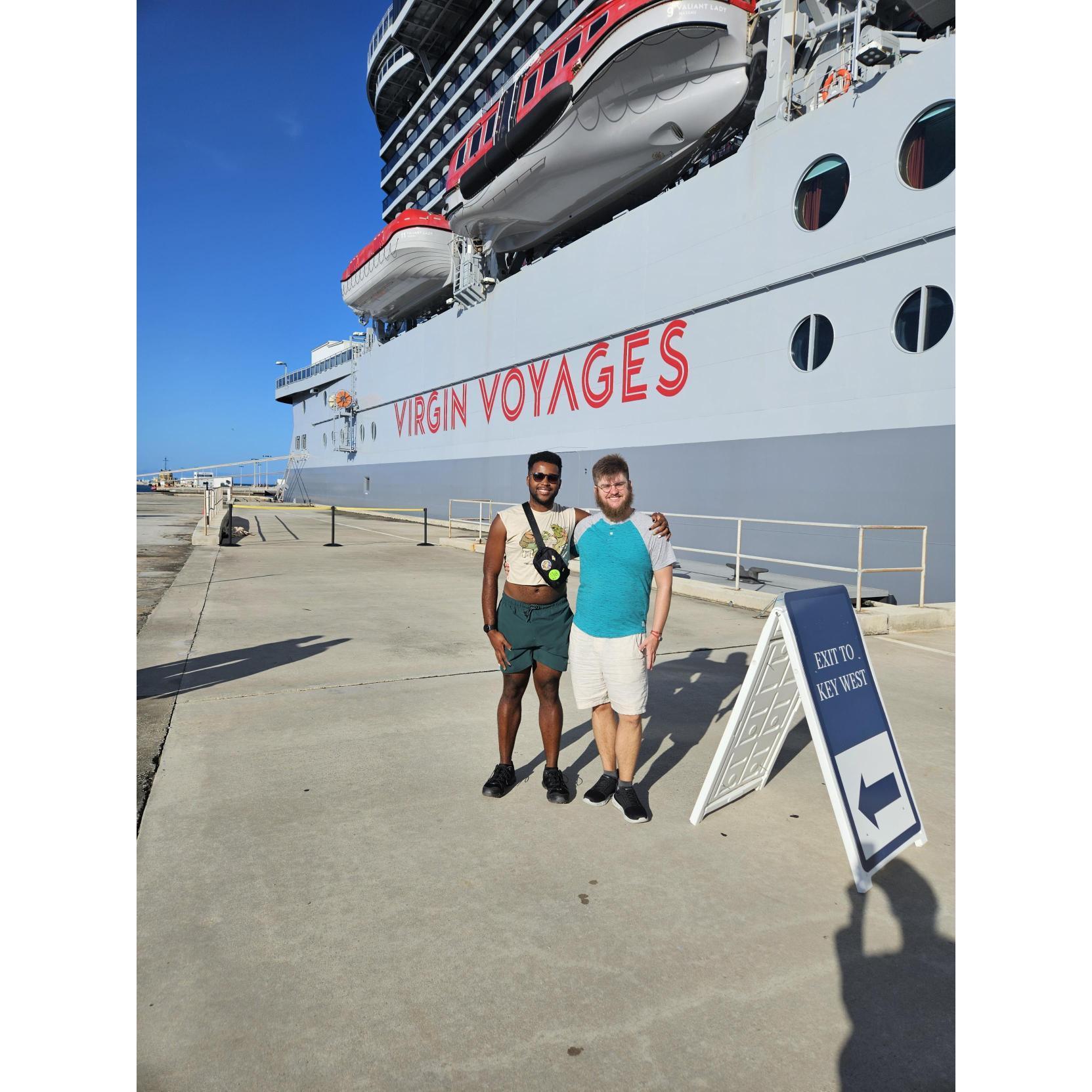 Docked in Key West for the day!