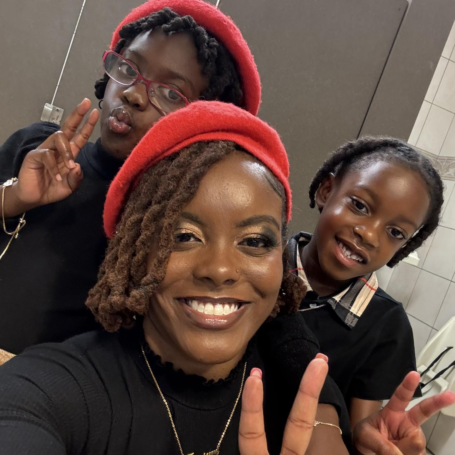 Mama & her cubs