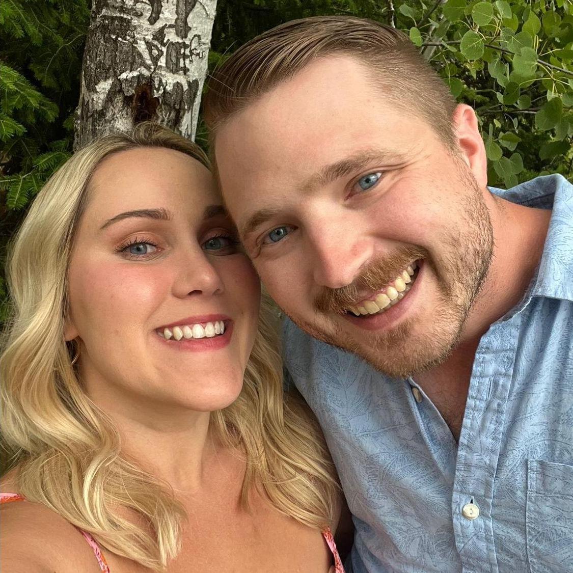 Mere hours after we got engaged! September 2022