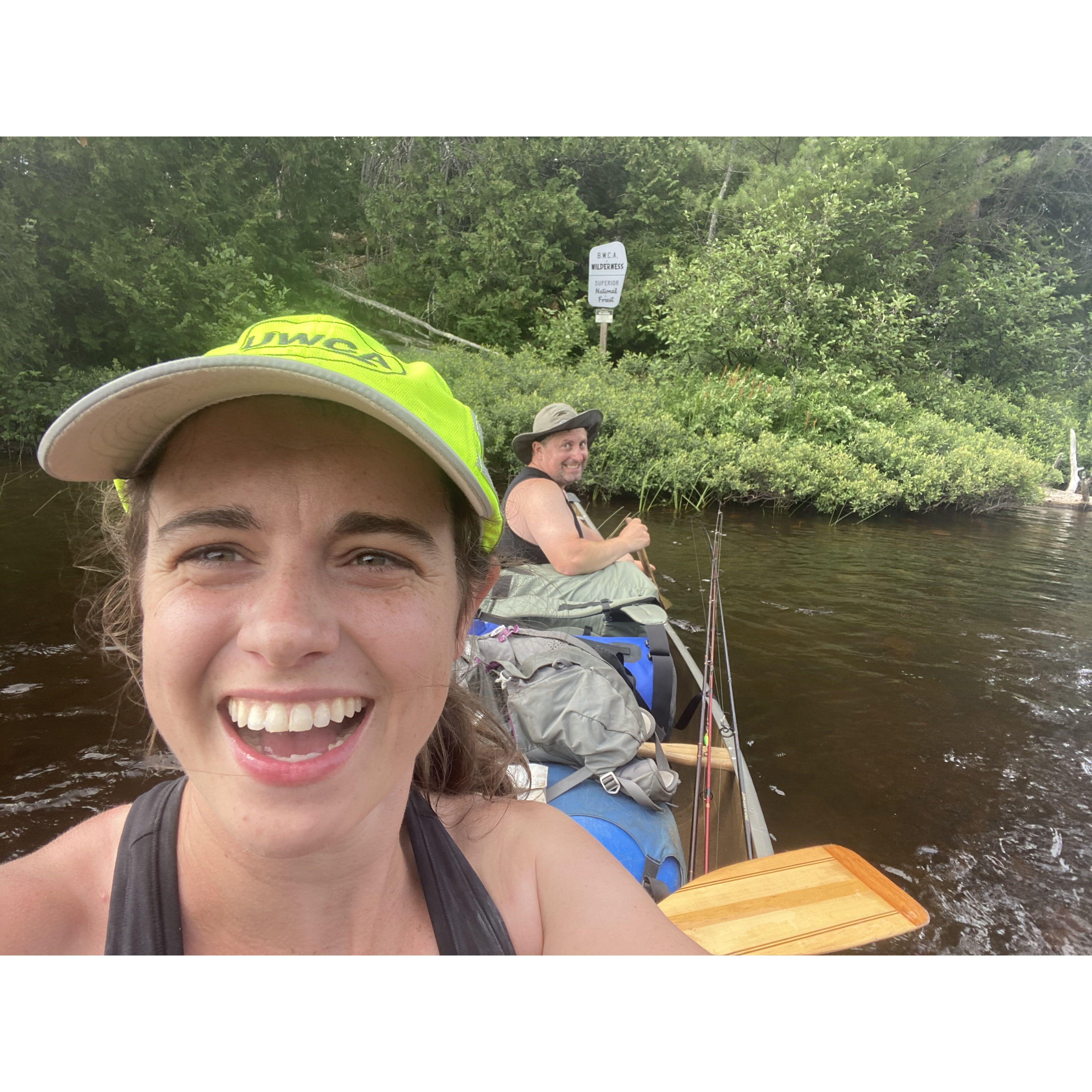 Corey's first time to the BWCA!