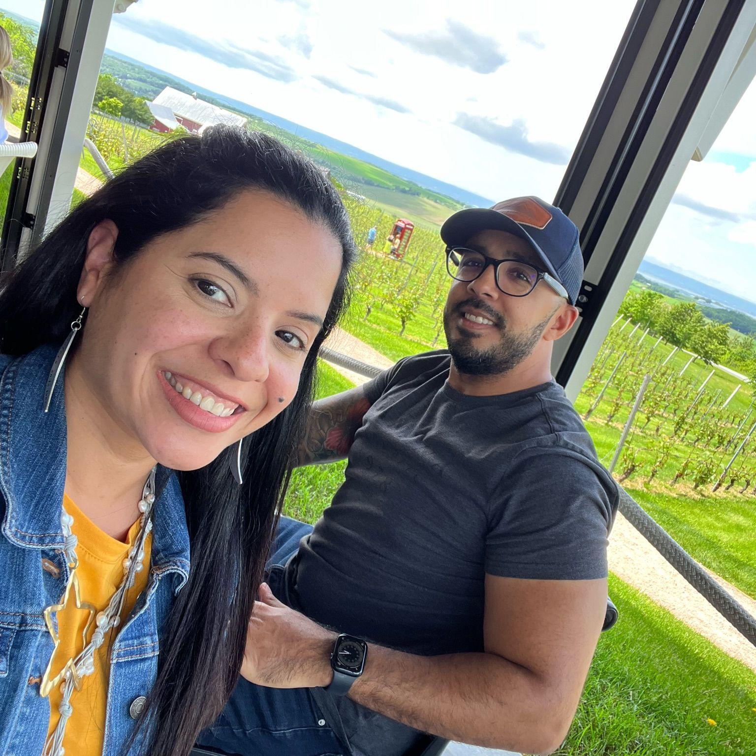 Lunch and Wine in Nova Scotia!