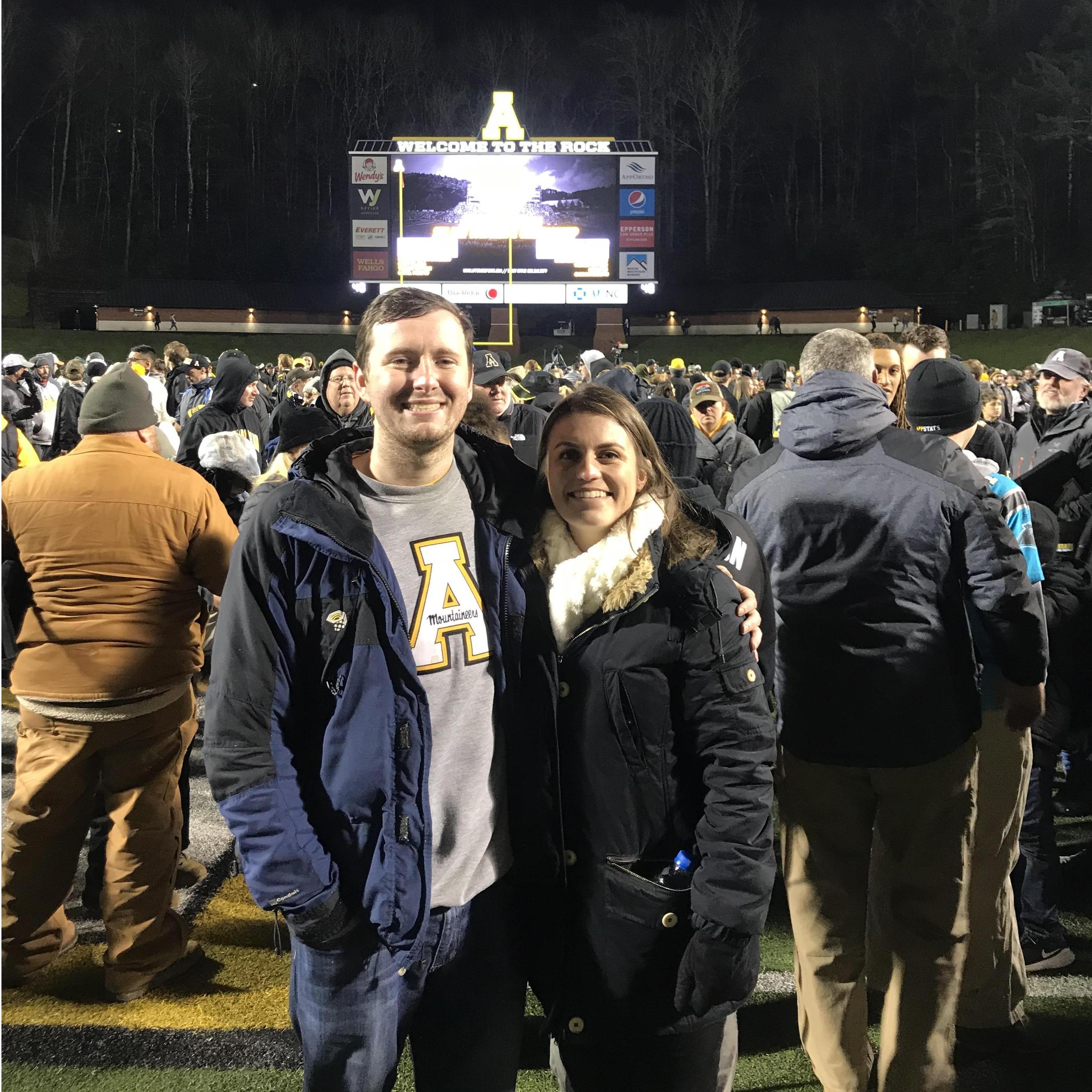 Kidd Brewer Stadium - Boone, NC - November 2018