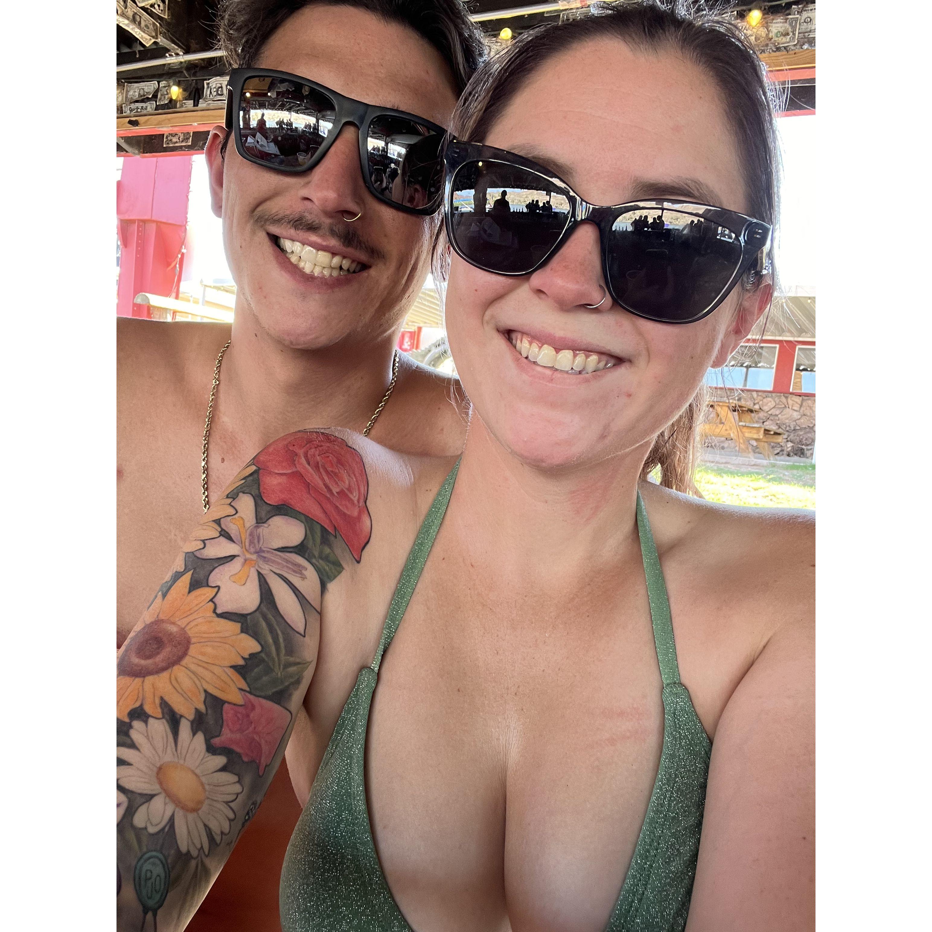 Mark's first trip to "The River" 