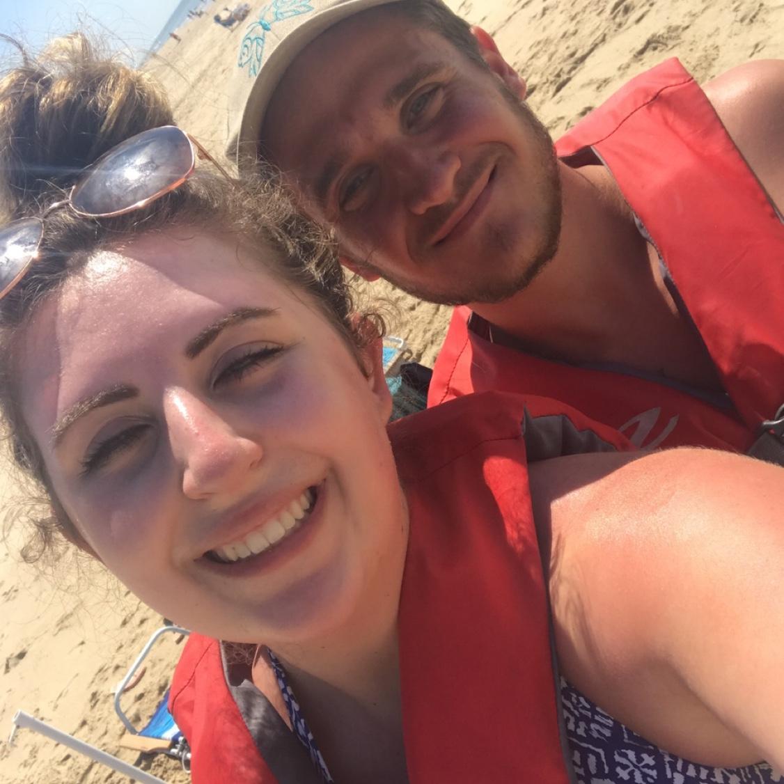 Summer of 2020
Max and Alexia’s first trip away together! They went camping in Cape Cod with some friends, this picture was taken right before they went sea kayaking