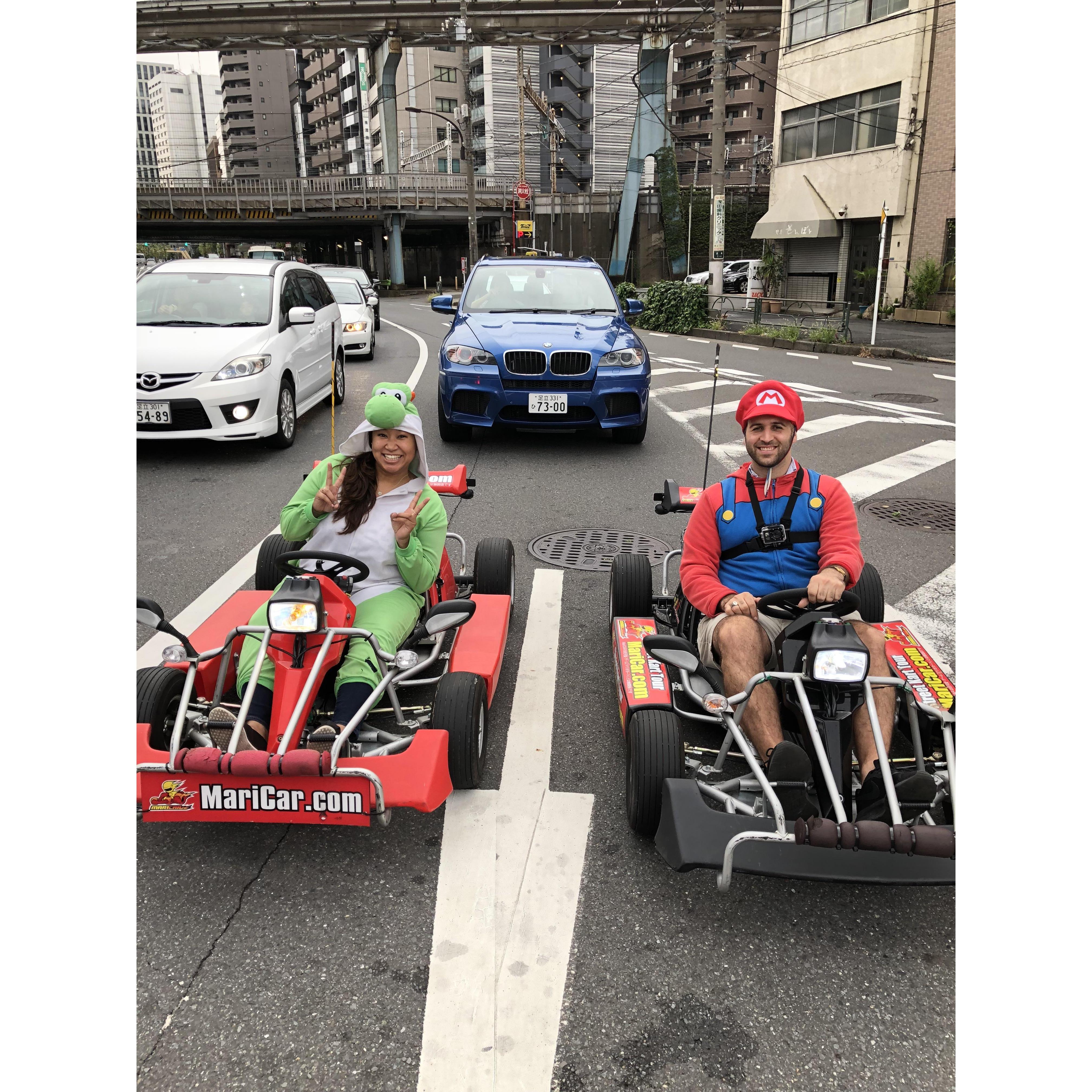 Mario Kart in Tokyo!