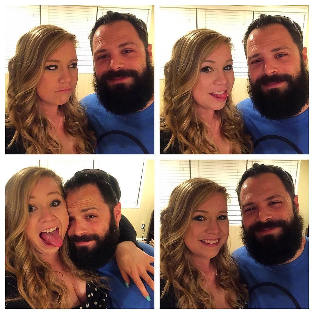 Silly pics after a date night!
