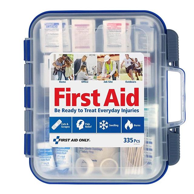 First Aid Only 335 Piece All-Purpose First Aid Kit, OSHA Compliant