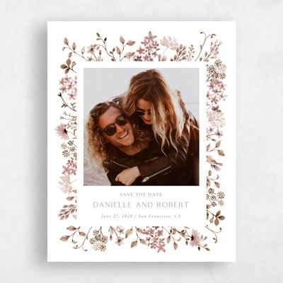 Clay Brown Wedding Save the Date - Rydal Photo