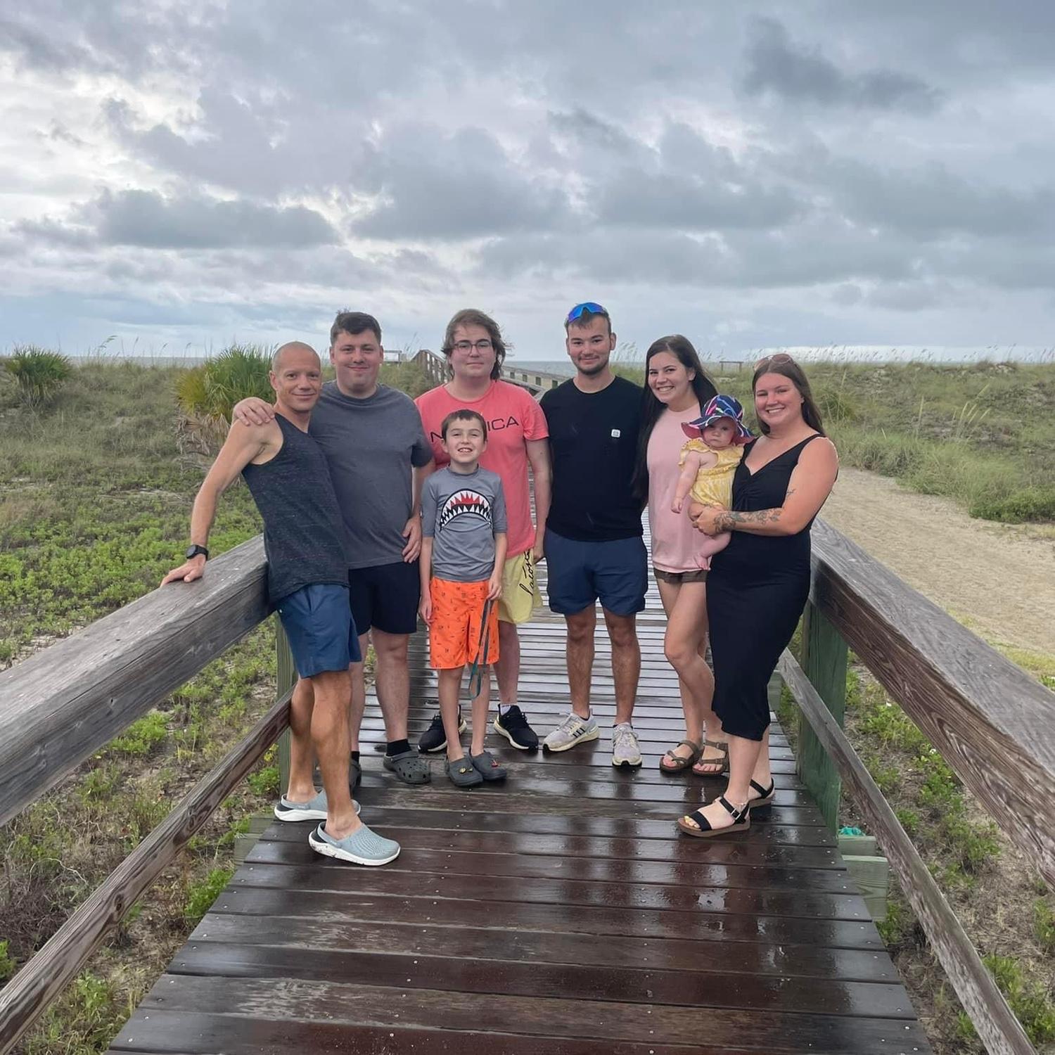 Vacation with Anthony’s family to celebrate his Uncle Joe!