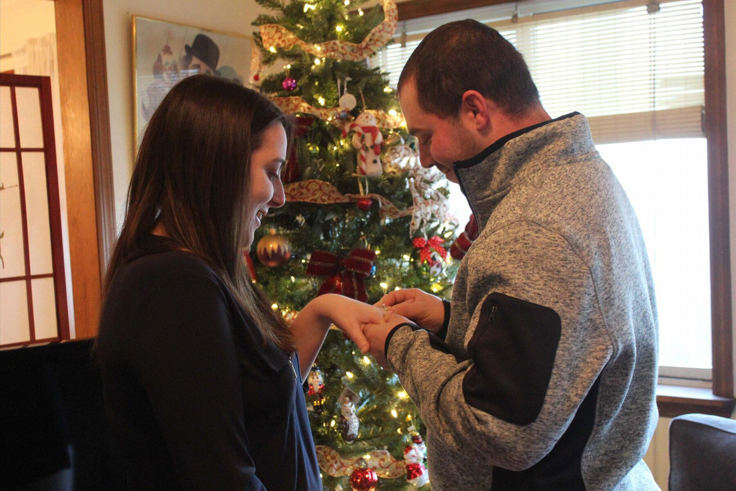 This is the most meaningful gift I have ever received. I don’t mean the ring. I mean the man who gave me the ring. ❤️💍