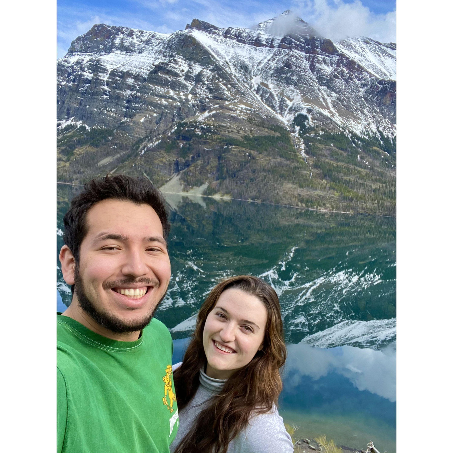 You made hiking through the cold and rain worth it.