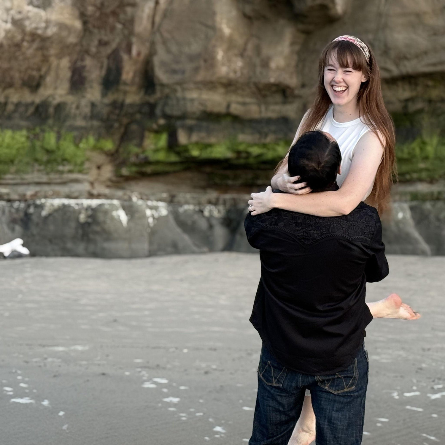 Our DIY engagement photo shoot