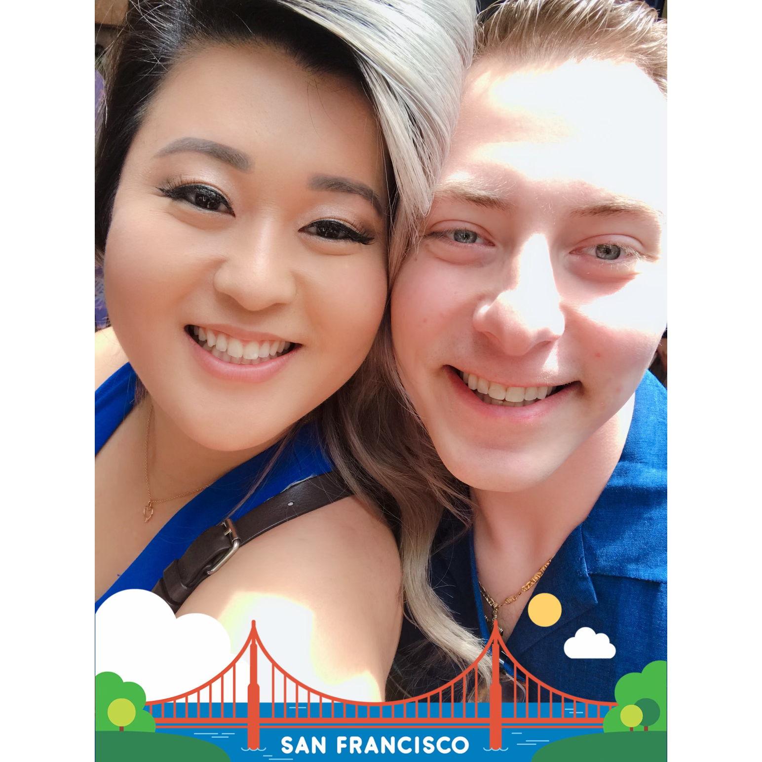 First ever birthday celebration as a couple