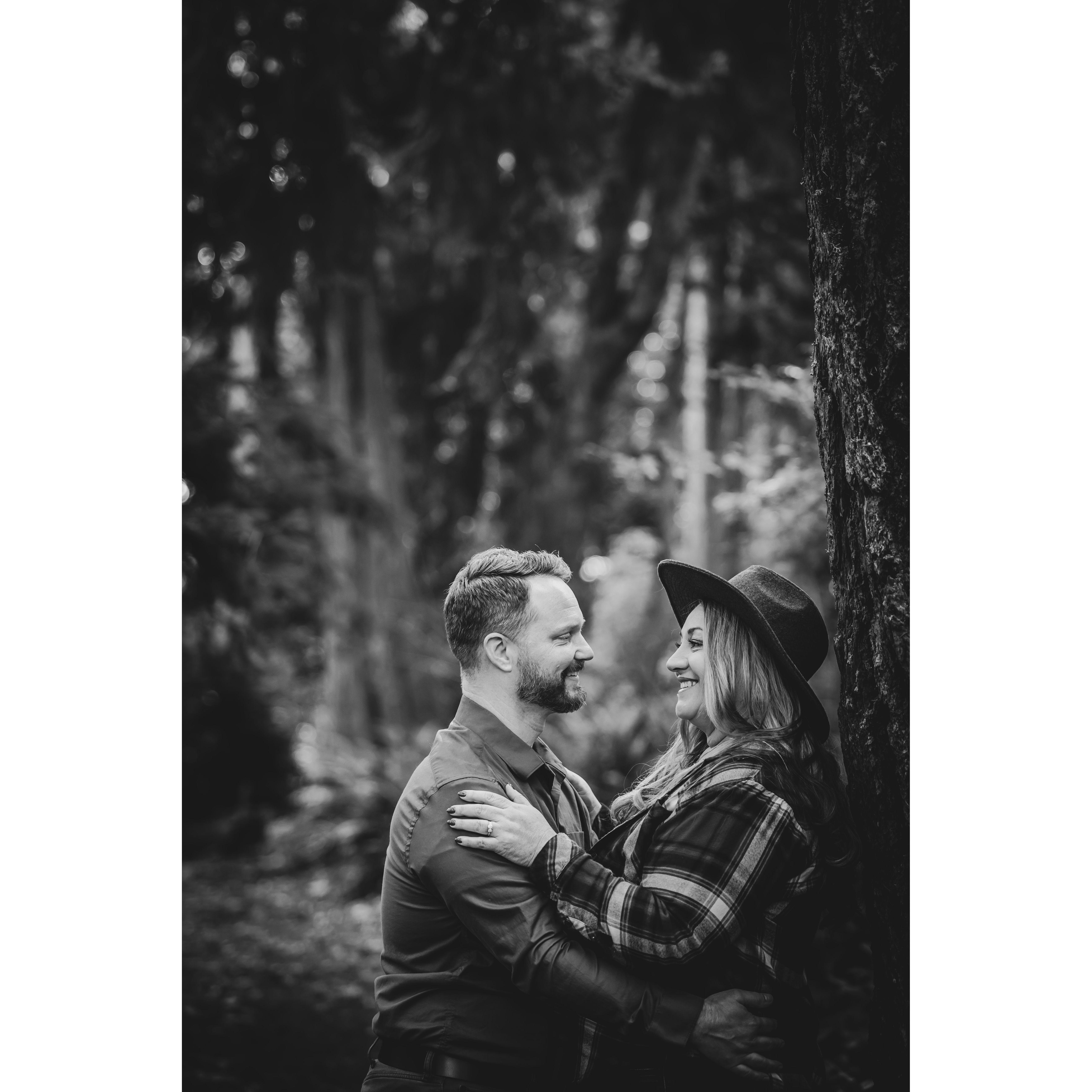 Engagement photo, feel the love!