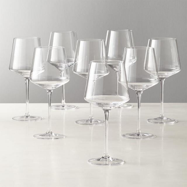 Muse White Wine Glasses - Set of 8 | CB2