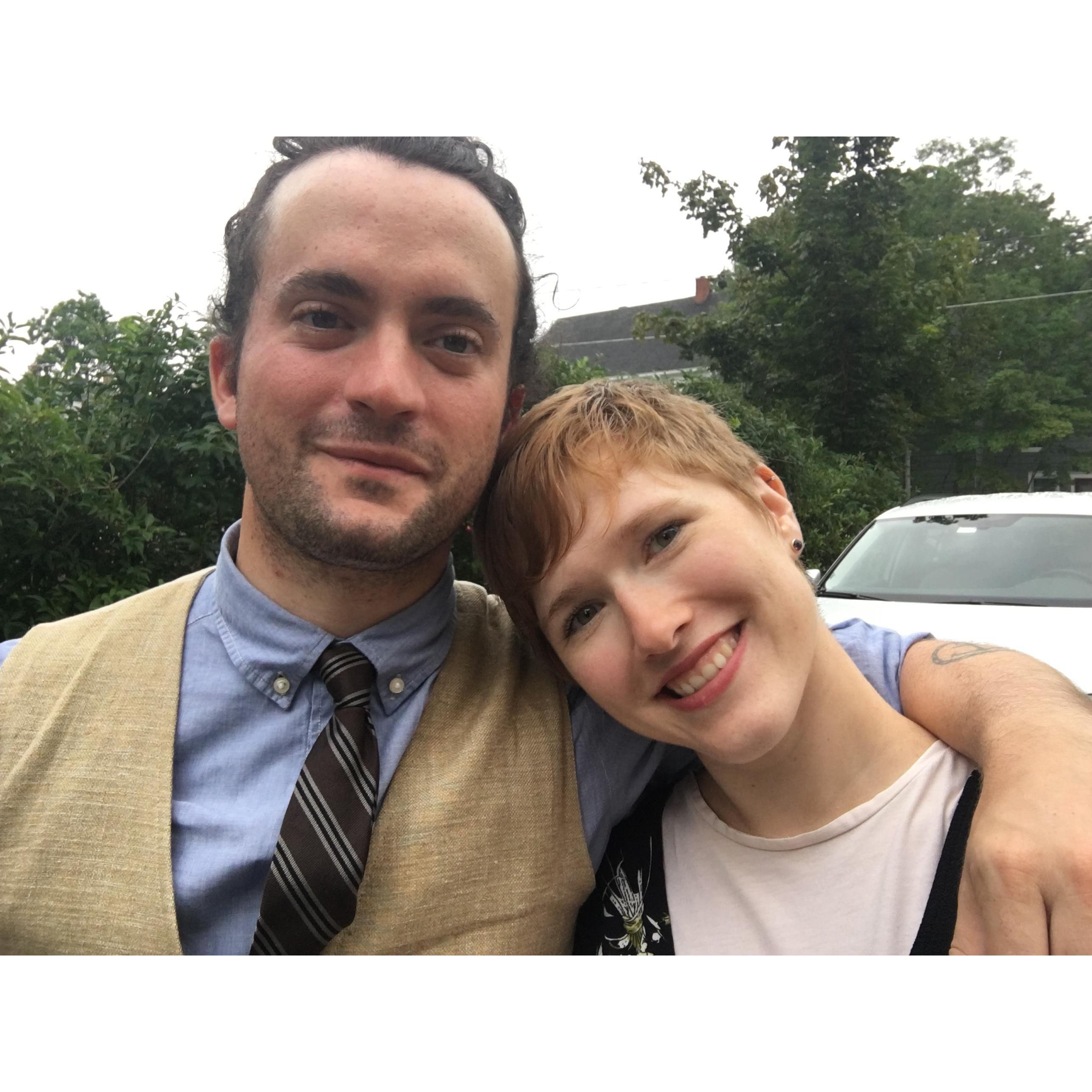 Our third wedding weekend as a couple, this time for Esther’s sister’s wedding