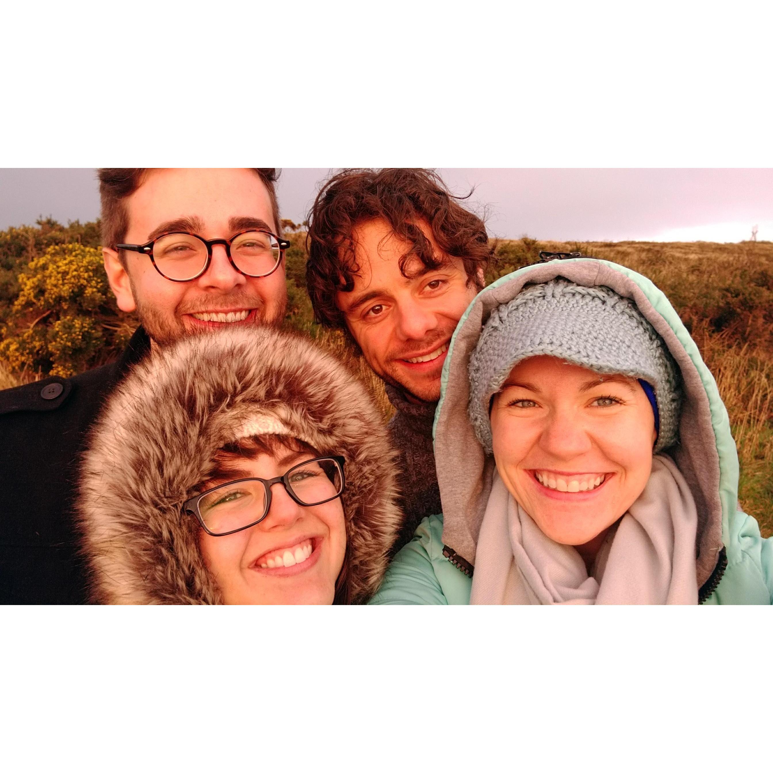 We celebrated New Years together with our friends Erika and Julian in Ireland for 2019