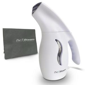 PurSteam Garment Steamer For Clothes, Elite Powerful 7-1 Fabric Steamer For Home/Travel. Remove Wrinkles/Steam/Soften/Clean/Sanitize/Sterilize and Defrost with UltraFast-Heat Aluminum Heating Element