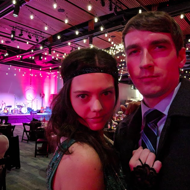 We went back in time to the 20s to celebrate Valentine's Day.