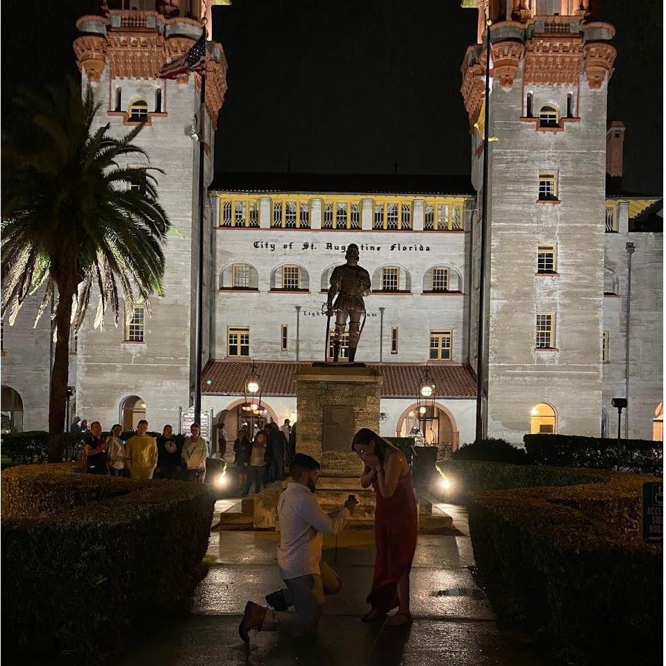 The night we got engaged